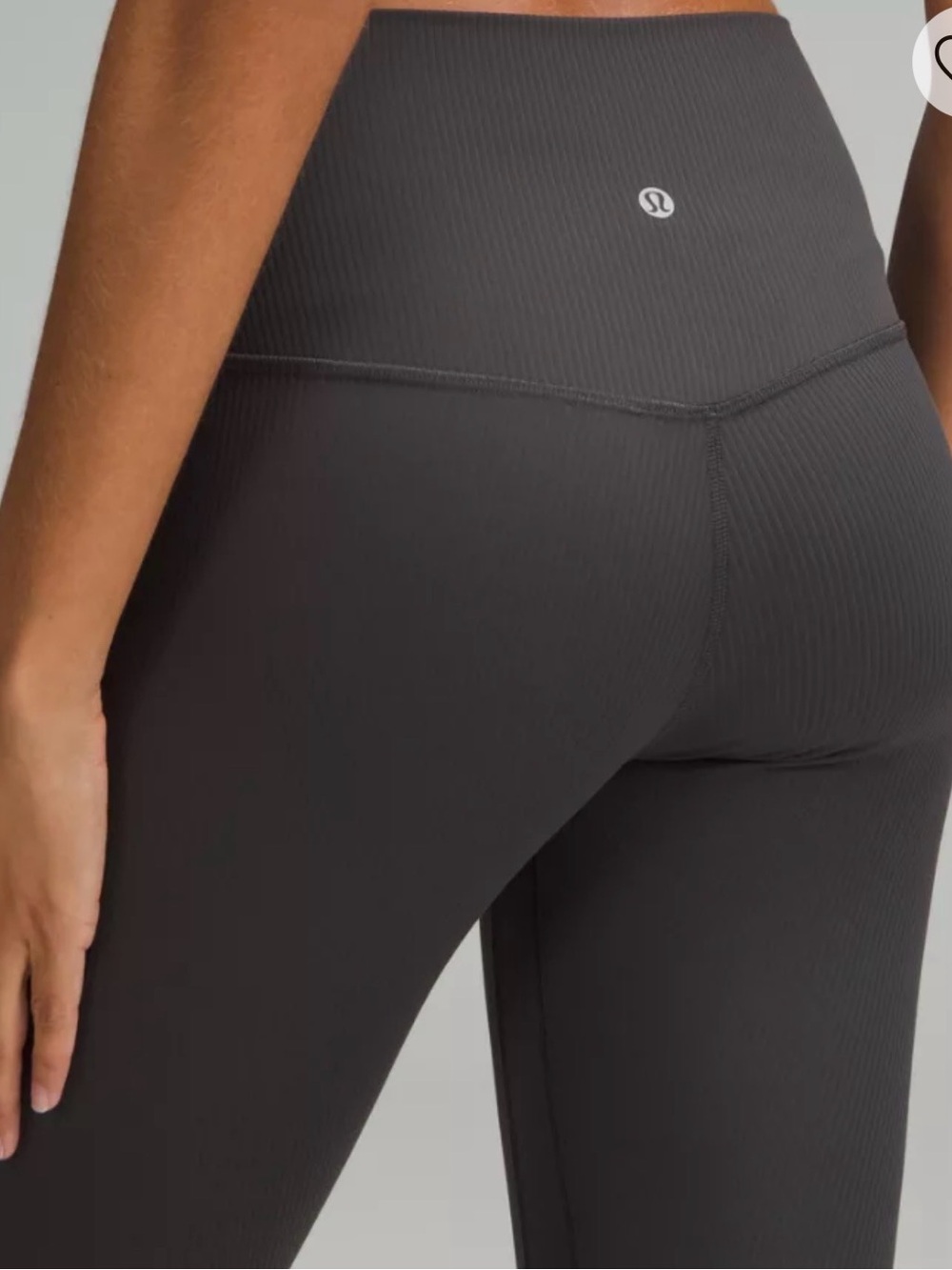 Lululemon Align™ High-Rise Ribbed Leggings 23” Size 6